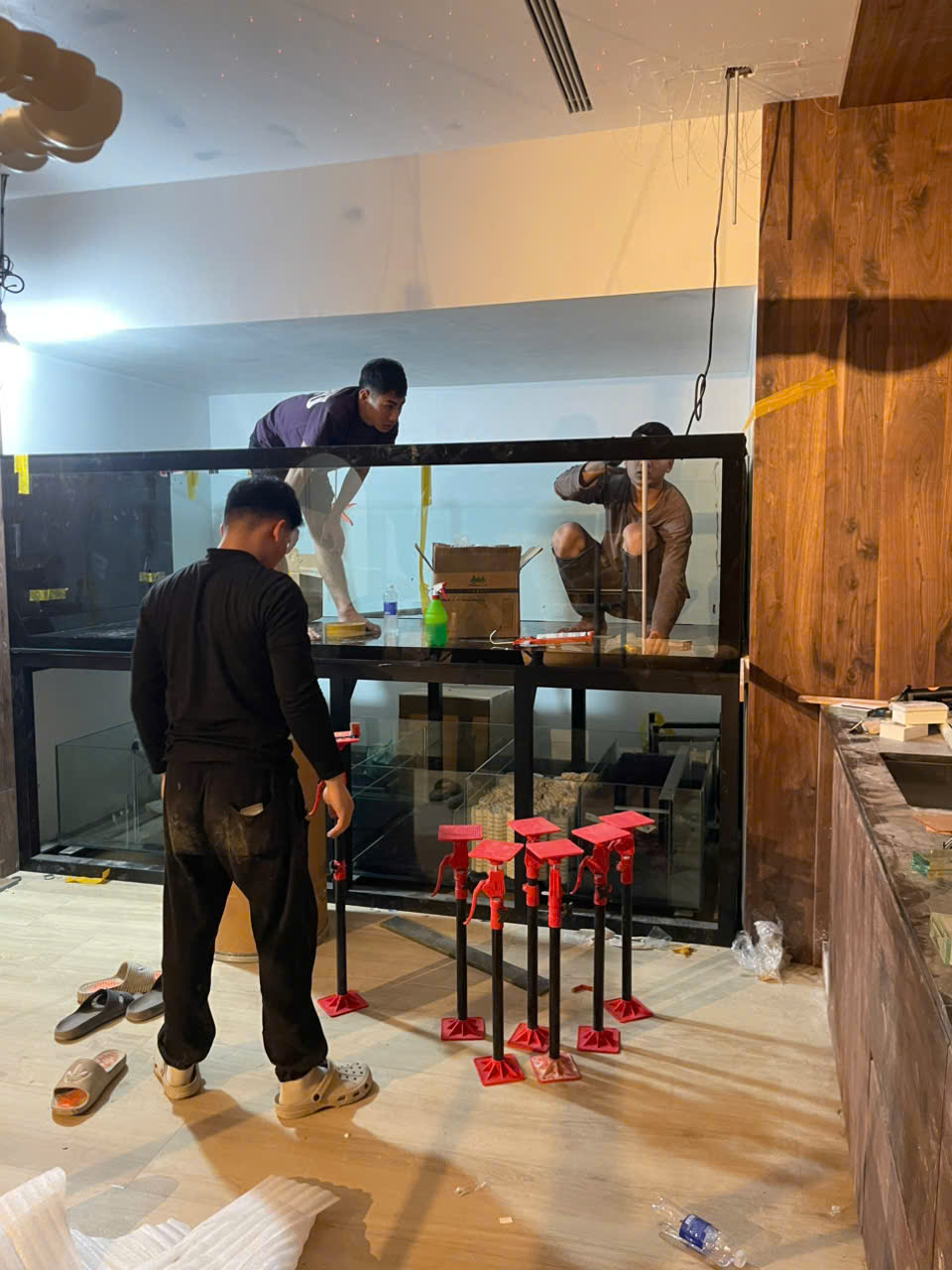 Xử lý mùi bể cá