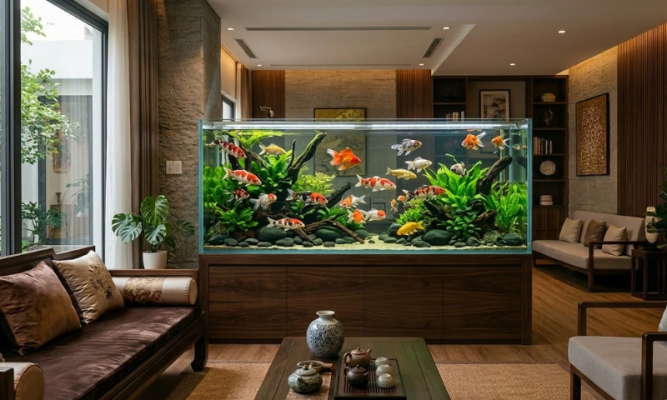 Kính Gia Khánh - Nơi thi công bể cá to nhất