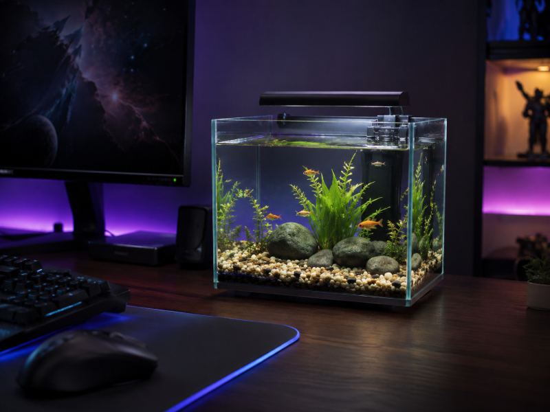 Bể cá mini để bàn