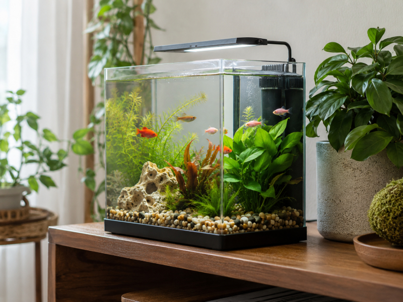Bể cá mini để bàn