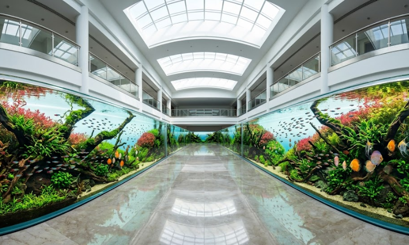 Bể cá cao nhất Hà Nội