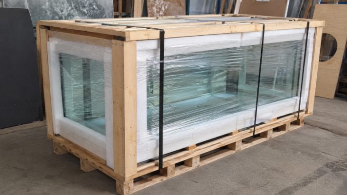 Cách đóng kiện gỗ bể cá chống vỡ