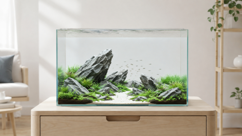 Hồ thủy sinh 60x40x40